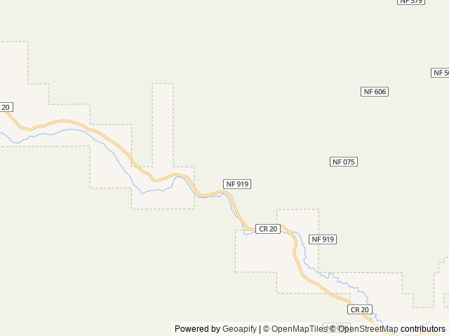 Map of Sunshine Guard Station location at John Day, OR, United States