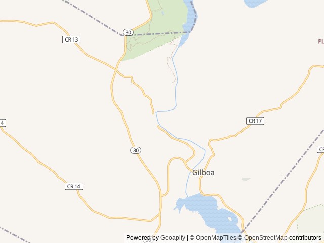 Map of Catskill Mountains / Gilboa KOA Holiday location at Gilboa, NY, United States