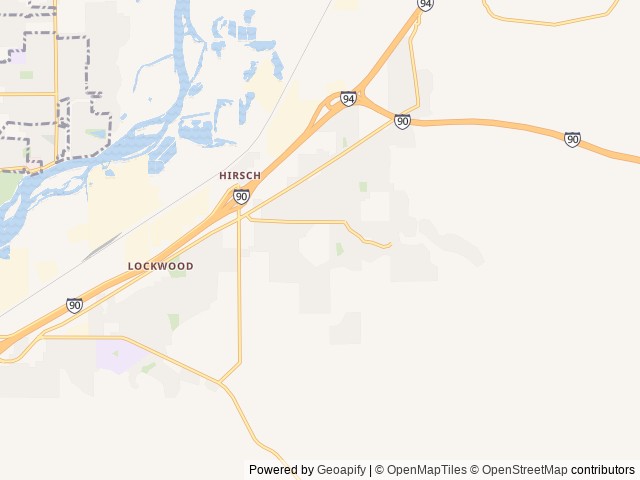 Map for Montanas Adventures near Billings, MT