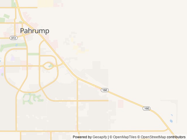 Map of Wine Ridge RV Resort & Cottages location at Pahrump, NV, United States
