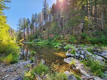 South Umpqua River at Boulder Creek Campground 2