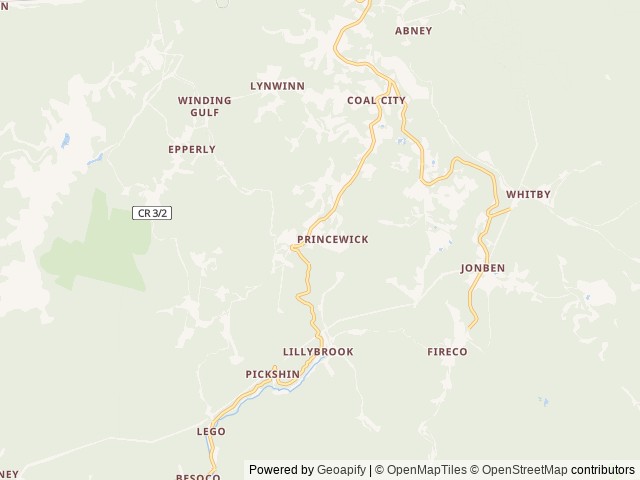 Map for 2017 Forest River RV Georgetown XL 377TS near Coal City, VA