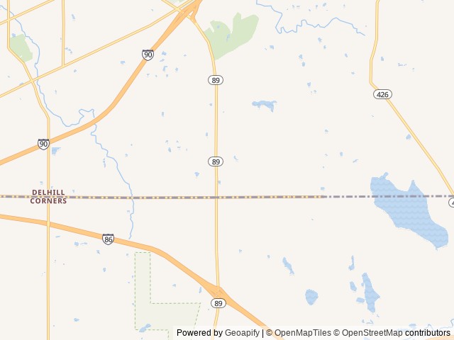 Map for 2024 Forest River RV Salem FSX 266BHLE near North East, NY
