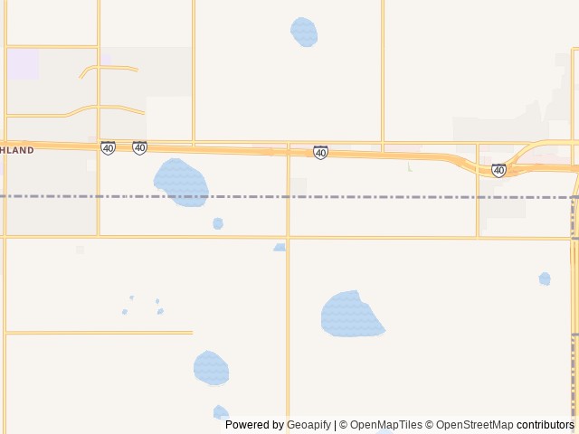 Map of Oasis Amarillo RV Resort location at Amarillo, TX, United States