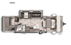 2025 Colorado 29BHC RV rental photo 2