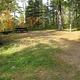 Picture of camping spur with table and fire ring.