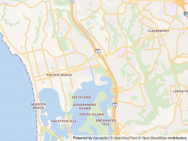 Map for 2022 COLEMAN 274BH- 5 BED BUNKHOUSE- 30 ft LONG near San Diego, CA