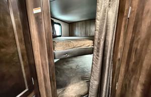 Dog friendly camper with outdoor kitchen