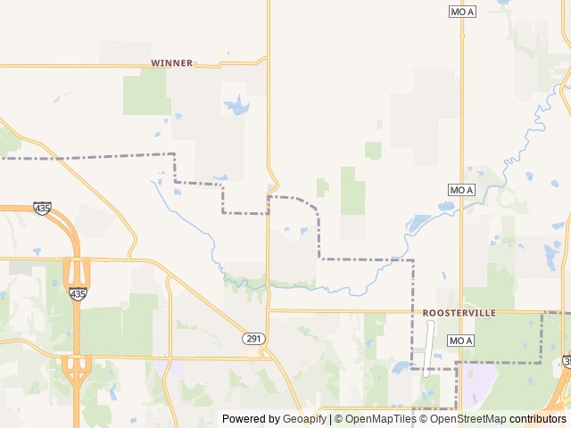 Map for Forest River Rockwood Ultra Lite 2902SW near Kansas City, MO