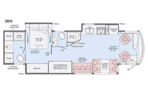 Luxury 2017 Winnebago- 2 FULL Baths/Bunks-Families