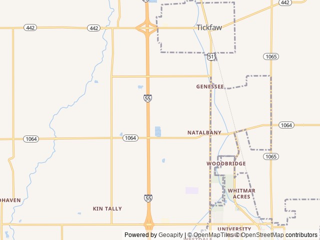 Map for Ms. Zen near Tickfaw, LA