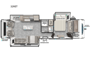 2023 Forest River Salem Platinum 32RETX TT