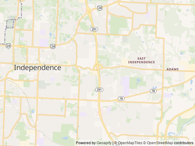 Map for Luxury 2017 Berkshire Motorhome Getaway near Independence, MO