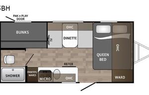 2018 Dutchmen RV Kodiak Cub 175BH