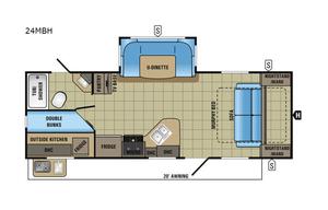 2017 Jayco White Hawk 24MBH