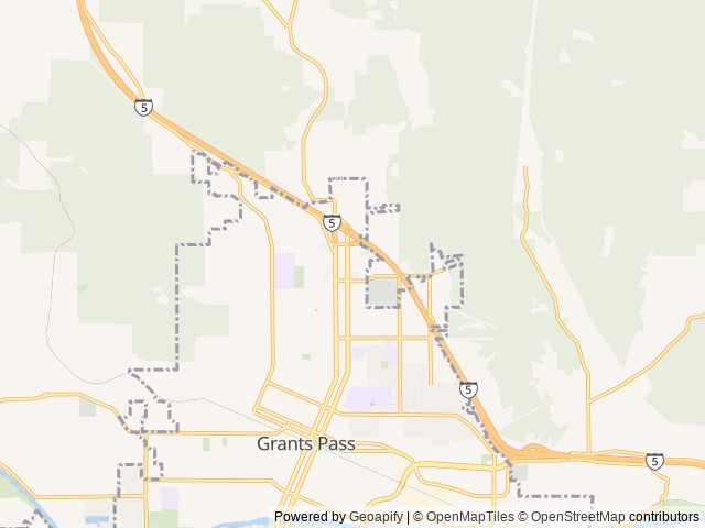 Map for 2013 Jayco Greyhawk 31DS near Grants Pass, OR