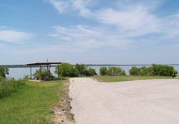 Campsite on Pecan Point