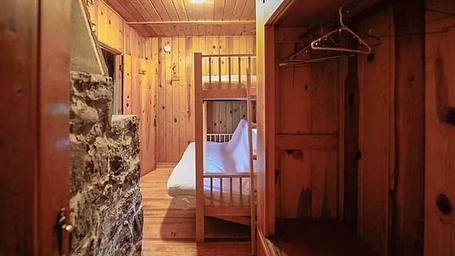 Bedroom at Caldwell Cabin