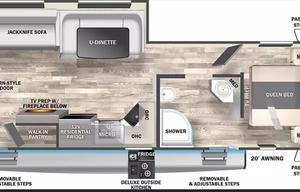 Spacious 9-Sleeper trailer w/ Oversized Bunkhouse