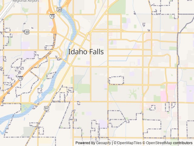 Map for 2025 Jayco Jay Flight - perfect family getaway near Idaho Falls, WY