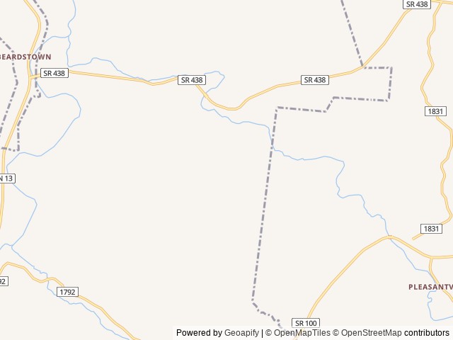 Map for J&J Honeymooner's Sweet near Lobelville, TN
