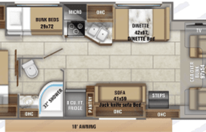 2020 Jayco "Adventure Awaits with Bunk Beds"