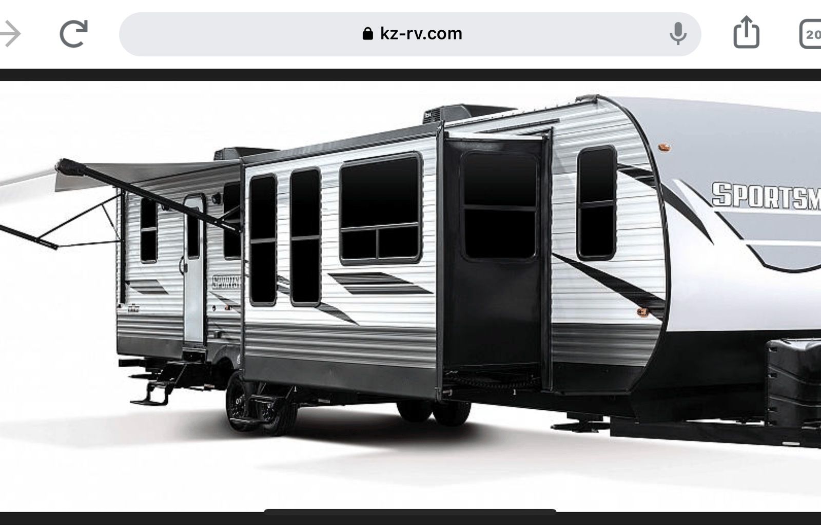 2022 KZ Sportsmen Destination 364BH