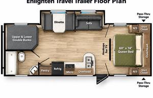 2025 Gulf Stream RV Enlighten 27BHS Fully Loaded