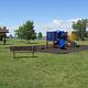 Playground equipment at Wolf Creek Campground on Lake Sakakawea