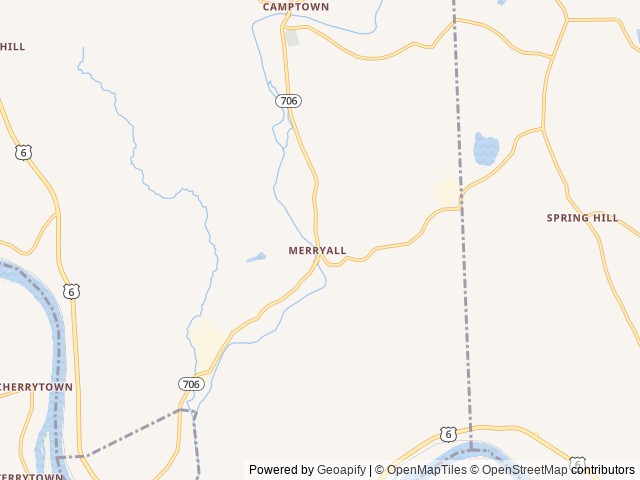 Map of Cozy Creek Family Campground location at Wyalusing Township, PA, United States