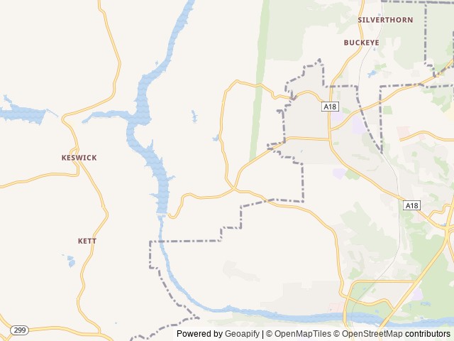Map for 2022 Cruiser Stryker ST2714 near Redding, CA