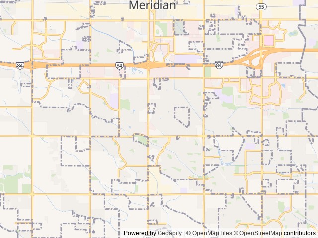 Map for 2018 Jayco Redhawk 31XL near Meridian, ID