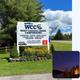 Photograph of the West Canada Creek Campground entrance sign at the roadside — authoritative property identifier and useful for the gallery (About Us page).