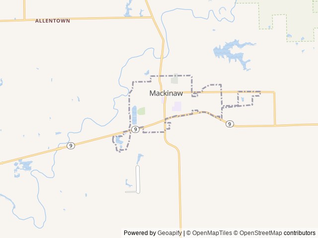 Map for 2021 Jayco Jay Flight SLX 8 294QBS near Mackinaw, IL