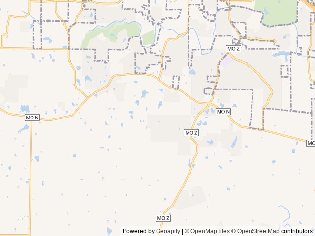 Map for Salem FSX Platinum 270RTKX Toy Hauler near Wentzville, MO