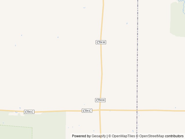 Map of Great Northern Campground location at Gleason, WI, United States