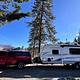 King Bed with Solar Travel Trailer