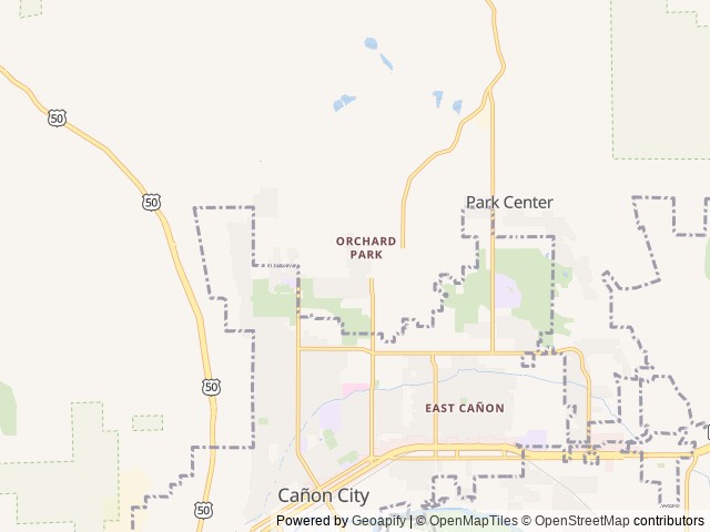 Map for 2021 Forest River RV Patriot Edition 26DBH near Cañon City, CO