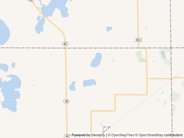 Map of Hemlock Lake Campground location at Marcellus, MI, United States