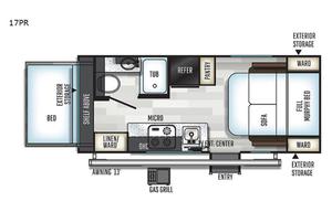 2019 Forest River RV Flagstaff E-Pro 17PR