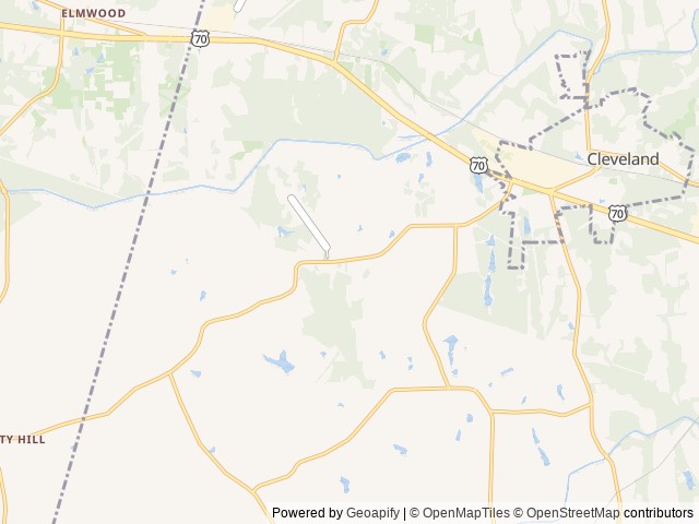 Map for 2019 Winnebago Spirit Bunk beds near Cleveland, NC