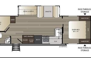 2019 Keystone Outback RV  - 33 ft, sleeps 10