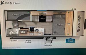 2025 Forest River RV Cherokee Wolf Pup 16BHSW RV rental photo 3