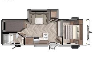 2022 Forest River RV Wildwood X-Lite 240BHXL