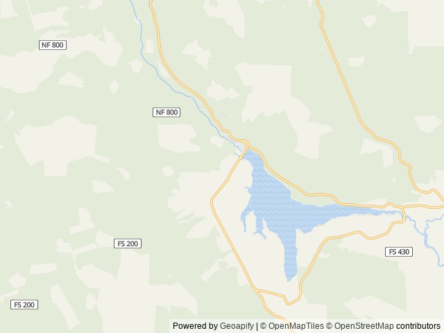 Map of Lemolo Lake / Crater Lake North KOA Holiday location at Idleyld Park, OR, United States