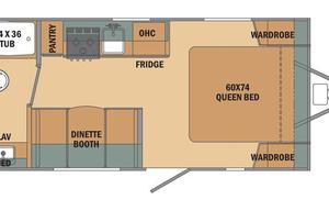 2016 Shasta RVs Flyte 185FQ RV rental photo 2