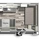 2023 - Memory Foam Queen Bed + 2 Single Bunks