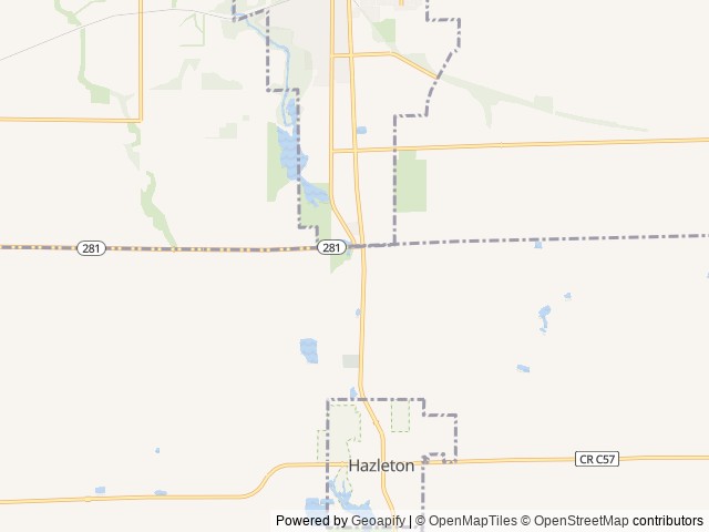 Map for 2003 Coachman Cross Country Elite 376DS near Oelwein, IA