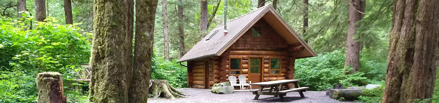 Starrigavan Creek Cabin