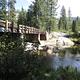 Bridge across South Fork Yuba River. 